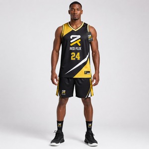Uniforme de baloncesto premium diseñado para una comodidad transpirable, un rendimiento ligero y una durabilidad excepcional en cada día de partido. - Product Image 4