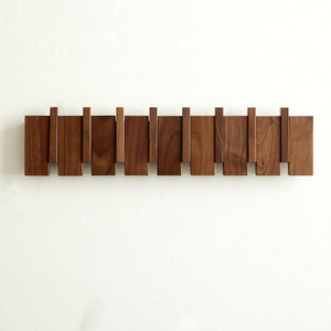 Ganchos para Abrigos de Madera 100% Natural, Estilo Gancho para Llaves de Entrada, Gancho para Abrigos de Madera Sólida, Moderno y Minimalista, Más Vendido - Product Image 6