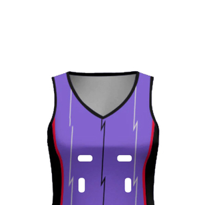 Uniformes de Netball de Manga Corta de Talla Grande de Alta Calidad, Diseño Personalizado, 100% Poliéster, Secado Rápido, Transpirables y Ligeros para Equipos - Product Image 4