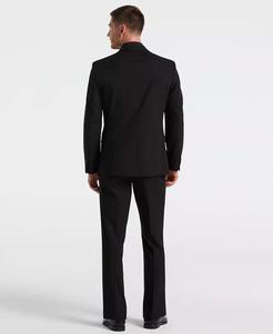 Pantalon tailleur coupe slim Dobby Louis pour homme | Perry Ellis - Product Image 3