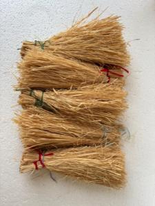 Bandes de fibres de raphia naturelles de qualité supérieure, écologiques, style Madagascar, paille de raphia, matériau d'emballage durable en vrac, DIY - Product Image 5