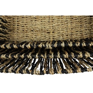 Set of 3 Seagrass <b>Baskets</b> with Domed Woven Rims Handmade <b>Storage</b> <b>Basket</b> Wholesale eco-friendly Made in Vietnam - Product Image 6