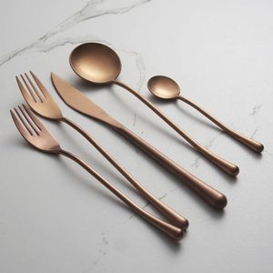 Elegante Juego de Cubiertos de Metal para Comedor con Acabado Pulido, Vajilla Duradera para Cocina, Colección de Utensilios de Servir con Estilo - Product Image 5