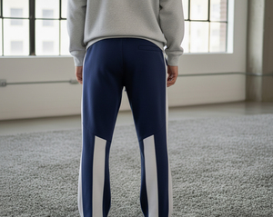 Pantalon de survêtement décontracté pour homme en laine mi-lourde de qualité supérieure, style vintage, écologique, taille mi-haute avec cordon de serrage, délavage acide, bicolore DTF - Product Image 6