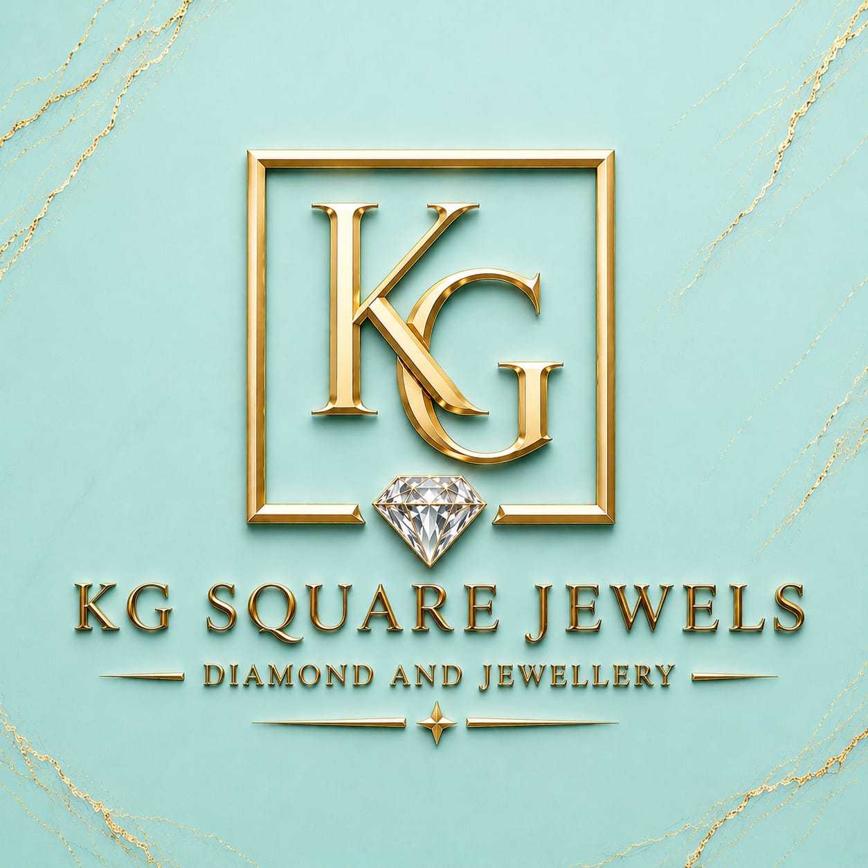 KG SQUARE JEWELS logo