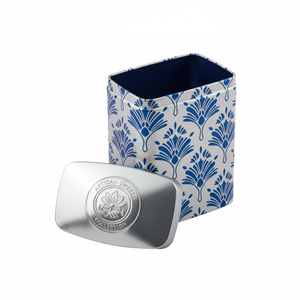 กล่องเหล็กบรรจุภัณฑ์ทรงสี่เหลี่ยมคุณภาพสูงแบบกำหนดเอง กล่องของขวัญสำหรับคุกกี้ ลูกอม ช็อกโกแลต ชา - Product Image 2