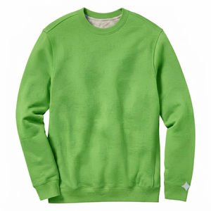 เสื้อฮู้ดผู้ชายสีเขียวพาร็อต TRENDY 2026 ผ้าฟลีซหนานุ่ม 100% คอตตอน 400 กรัม แขนยาว แบบเรียบง่าย สไตล์ทางการ เสื้อผ้าฤดูใบไม้ร่วง รับผลิตแบบ OEM - Product Image 1
