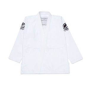 Kimono de Jiu Jitsu Brasileño de Alta Calidad, Diseño Blanco con Tejido de Perlas, 100% Poliéster Elástico, 440g, Transpirable, Último Modelo - Product Image 1