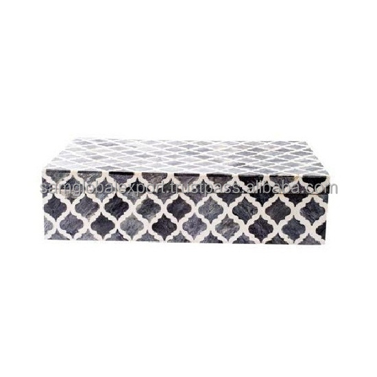 Europe Vintage Style Model Handmade Camel Resin Bone Inlay MDF Jewelry Box Bulk Quantity Storage Angel Women Gifting Purpose