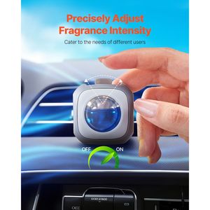 Confezione da 6 Deodoranti per Auto a Lunga Durata, Fragranza da 4ml, 180 Giorni, Intensità Regolabile, Nuova Fragranza per Auto, Clip per Bocchette di Ventilazione per Posizione Interna Auto - Product Image 6