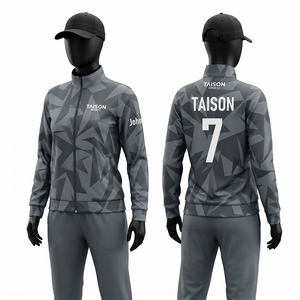 TAISON SPORTS Ensemble d'entraînement de badminton unisexe de qualité supérieure en polyester/nylon 300g, imperméable, séchage rapide, coupe-vent, respirant, respectueux de l'environnement - Product Image 1