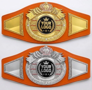 เข็มขัดหนังชกมวยแบบกำหนดเอง เข็มขัดแชมป์ MMA เข็มขัดแชมป์แบบกำหนดเอง เข็มขัดแชมป์ศิลปะการต่อสู้ เข็มขัดหนังหนาแบบกำหนดเอง - Product Image 1