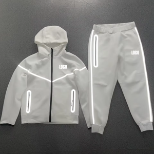 Nouvel ensemble de survêtement décontracté pour homme 2025 – Veste à capuche en molleton technique avec logo personnalisé et pantalon de jogging deux pièces - Product Image 6