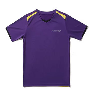 เสื้อฟุตบอลพิมพ์ลายระบายอากาศได้ดี ไซส์ใหญ่ ปรับแต่งได้ คุณภาพสูง ผลิตจากโพลีเอสเตอร์ 100% เสื้อกีฬาขายส่ง - Product Image 3