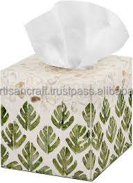 Caja para Servilletas con Incrustaciones de Hueso, Diseño Artesanal Único, Estilo Americano, Color y Tamaño Personalizables, Económico, para Hogar y Hotel - Product Image 6