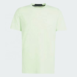 Conjunto de Camiseta y Pantalones Cortos de Algodón para Hombre, Manga Corta, Transpirable, Informal, para Verano, Conjunto de 2 Piezas - Product Image 3