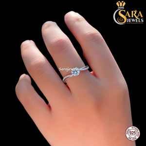 Anillo de Compromiso de Zirconia Cúbica de la Mejor Calidad, Creado en Laboratorio, Chapado en Plata 925, Certificado por IGI, Joyería Clásica y Moderna para Mujer, Exportación - Product Image 5