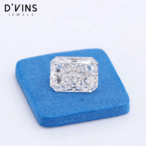 Diamante Cultivado en Laboratorio D'vins Jewels, Corte Radiante de Surat, 1.22 Quilates, Color G, VS1, Modelo CVD DJ 456 para Joyería - Product Image 3