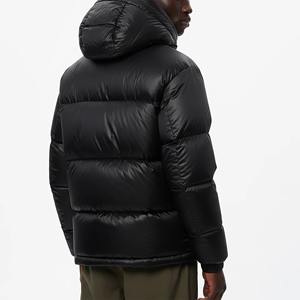 Veste matelassée noire respirante à capuche de haute qualité 2027, veste d'hiver pour hommes, veste matelassée pour adultes - Product Image 4