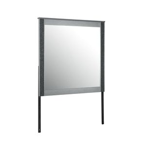 Set Camera da Letto LORENZO 5 Pezzi in Argento per Letto King Size - Product Image 6