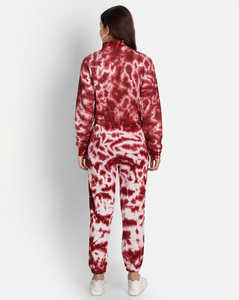 Conjunto Deportivo de Moda para Mujer, Sudadera con Bloques de Color y Pantalones Jogger, Atuendo Casual Elegante de Dos Piezas - Product Image 4