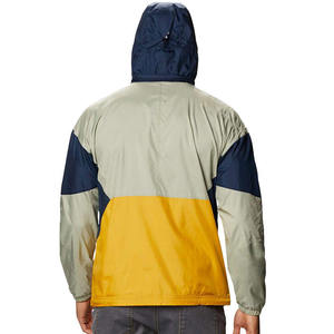 Chaqueta Cortavientos con Capucha para Hombre, Impermeable, Ligera, Informal, con Cierre Frontal, Transpirable, Cómoda, para Invierno y Uso Diario - Product Image 4