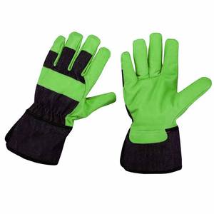 Gants de travail en cuir de buffle de qualité supérieure, résistants, pour la construction, la protection personnelle et l'usage domestique, fabriqués au Canada - Product Image 5
