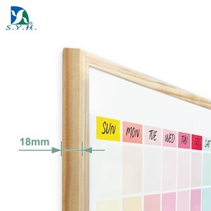 Pizarra Magnética de Calendario a Color SYH con Marco de Aluminio e Impresión por Sublimación Personalizable - Product Image 2