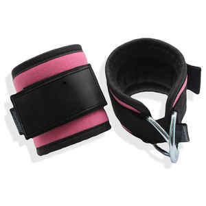 Tobilleras Personalizables para Levantamiento de Pesas en el Gimnasio, Material de Neopreno y Algodón, Correa Ajustable, Diseño OEM, Correas para Levantamiento de Pesas - Product Image 2