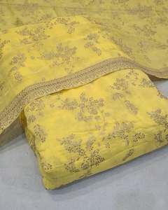 Tissu en dentelle de georgette polyester de haute qualité avec broderie malteuse pour vêtements de mariée, textiles de maison et confection de vêtements - Product Image 5