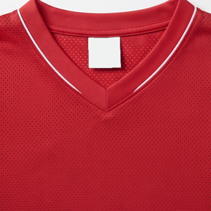 Maillot de lacrosse personnalisé en mesh respirant pour homme, maillot de lacrosse sublimé à col en V pour homme - Product Image 5