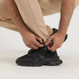 Conjunto Deportivo de Invierno para Hombre de Alta Calidad, en Felpa de Algodón, Impermeable, Cortavientos, Transpirable, con Capucha, Pantalones Cortos para Correr al Aire Libre - Product Image 6