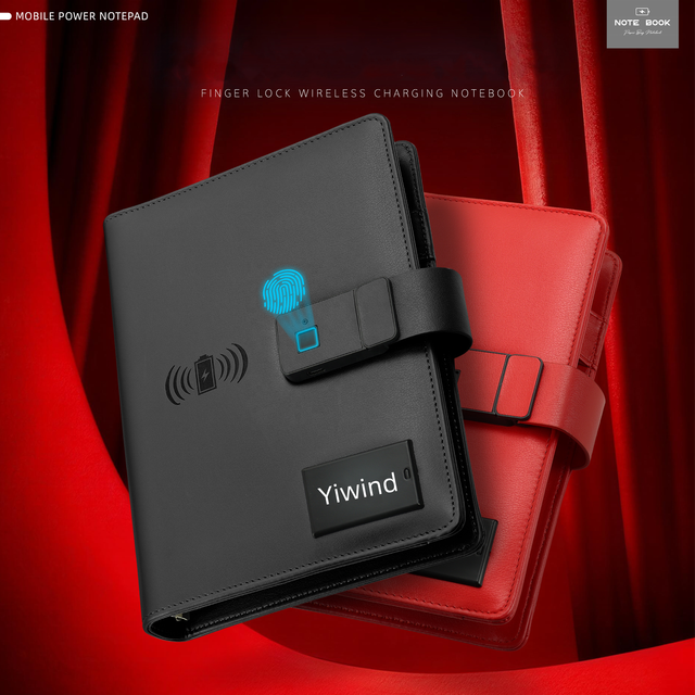 High Quality A5 Notebook Ai Digital Notebook Fingerprint Lock Ai Document Correction Smart Diary Notebook Smart Pen With Logo