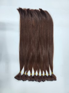 Extensiones de Cabello con Cinta Adhesiva Marrón Vietnamita |   Colores Mixtos Marrón Chocolate y Marrón Castaño |   Cabello Virgen de Bebé - Product Image 3