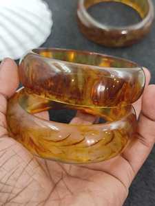 Handmade Resin Bangle <b>Bracelet</b> Best Quality Classic Fashion Angel Model Style Women's Jewelry - Product Image 3
