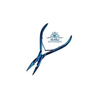 Alicates Multifunción con Recubrimiento de Plasma Azul, Logotipo Personalizado, Herramientas para Extensiones de Cabello, Alicates para Abrir y Cerrar Microperlas, Herramientas de Peinado - Product Image 5