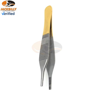 คีมผ่าตัดสแตนเลส JACKBILLY Brown Adson คุณภาพสูง สำหรับการผ่าตัดและห้ามเลือด ใช้ในโรงพยาบาล คู่มือการใช้งาน MOL - Product Image 4