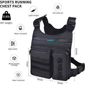 Sistema de Chaleco Táctico para Exteriores, Portaplacas Táctico, Chaleco de Seguridad, Chaleco Protector Táctico - Product Image 6