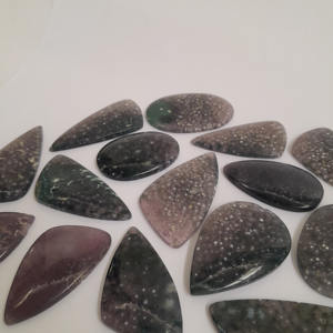 อัญมณีทรงหลังเบี้ยทรงหลังเบี้ยทรงหลังเบี้ยทรงองุ่นจากประเทศอินโดนีเซียธรรมชาติคุณภาพสูงสำหรับเครื่องประดับคริสตัลบำบัด30-50มม. - Product Image 4