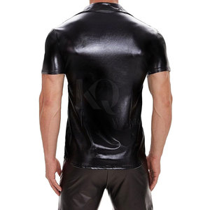 <b>Leather</b> <b>Shirts</b> Men Smooth Fabric Comfortable Fit Stylish Design Suitable For Daily Office And Evening Wear - Product Image 2
