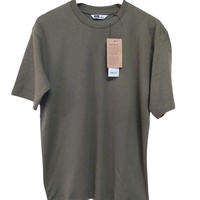 Nouveau design T-shirt tricoté unisexe 100% Coton Bleu marine Pantone Noir Respirant Infroissable Séchage rapide Lettre