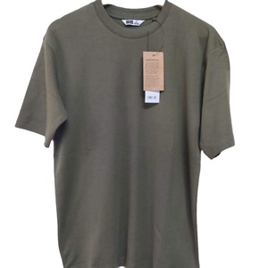 Nouveau design T-shirt tricoté unisexe 100% coton Bleu marine Pantone Noir Respirant Anti-plis Séchage rapide Écologique - Product Image 2