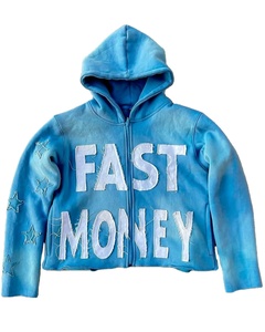 Tela Transpirable con Efecto Desgastado 100% Poliéster para Hombre, Invierno, con Relieve 3D para Sudadera con Capucha y Sudadera - Product Image 5