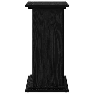 Support de rangement et de présentation en bois d'ingénierie chêne noir 31 x 30 x 60 cm - Product Image 6