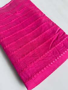 Premium Sequence Embroidery Fabric For Women Fashion Wear Designer <b>Garments</b> Party Wear Dresses Kaftan Abaya Bridal Wear - Product Image 2