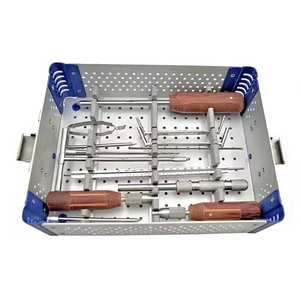 Juego de Instrumentos Quirúrgicos Ortopédicos de Acero Inoxidable Reutilizables Herbert con Tornillos Canulados para Perros - Kit Duradero de Grado Hospitalario - Product Image 1