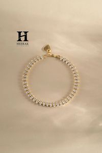 Pulsera de Diamantes de Corte Marquesa de Lujo, Joyería Elegante de Oro de 18K para Bodas, para Mujer - Product Image 2