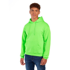 เสื้อฮู้ดผ้าฟลีซสีเขียวนีออน ยี่ห้อ Next Level Apparel รุ่น Comparable  ผสมผ้าฝ้ายโพลีเอสเตอร์ 52/48  แบบเปล่า  สามารถสกรีนโลโก้ได้ - Product Image 1