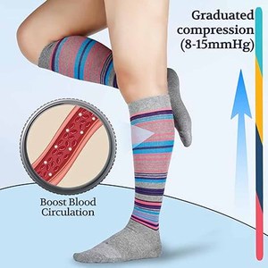 Chaussettes de sport pour hommes, respirantes, antibactériennes, à séchage rapide, antidérapantes, écologiques, pour le vélo - Product Image 6