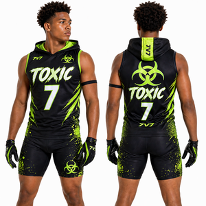 Uniforme de Entrenamiento de Fútbol 7V7, Conjunto de Sudadera sin Mangas Sublimada, Ropa Deportiva Transpirable y Ligera, Proveedor OEM, Antibacteriana - Product Image 2